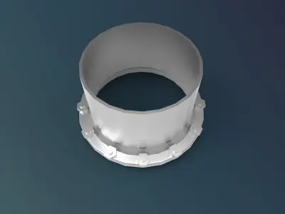 pipe flanges 3D print model