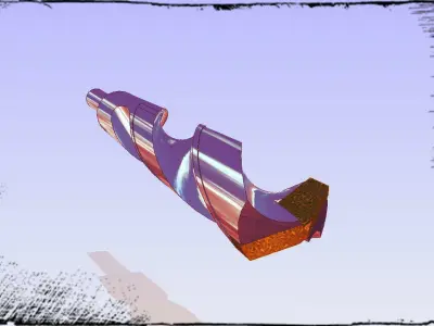 Broca 36mm Widia Free 3D model