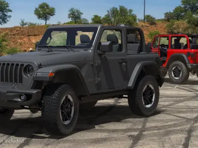 Jeep Wrangler Rubicon 3D model purchase