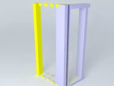 Flex C to Flat Wall Connection Free 3D model