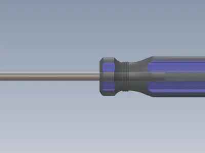 Phillips Head Screwdriver 3D model