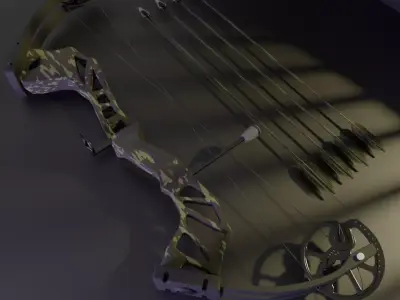 Compound Bow 3D model purchase