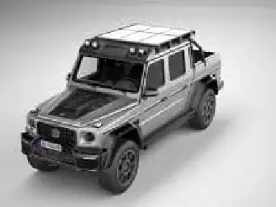 Brabus 800 Adventure XLP High End Luxury Pickup Truck 3D model