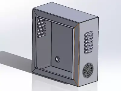 Electrical Panel 3D model by alitaherykerman