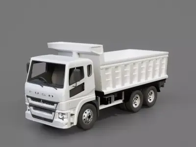 Mitsubishi Fuso Shogun FP350G 3D model