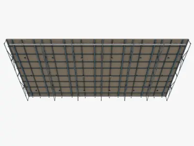 Ceiling Ventilation Pipes 13 3D model