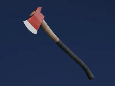 Knives Package Low-poly 3D model