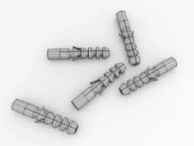 Wall Plug 3D model