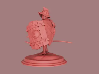 Gladiator - Spartan Warrior  3D print model
