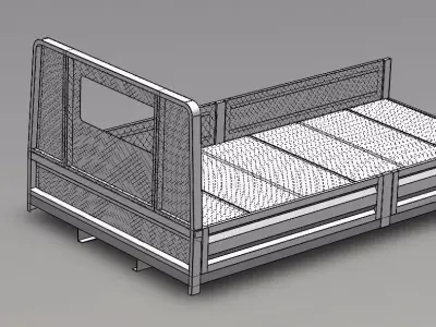 Dry Cargo Box 3D model
