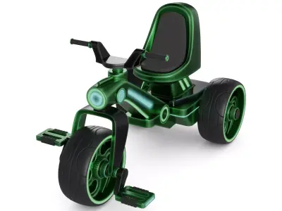 Traditional Tricycle 3D model by jmvilches