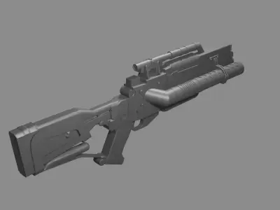 Sci-Fi Blaster 3D print model purchase