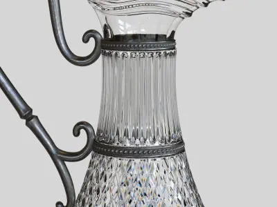 Crystal Pitcher 3D model