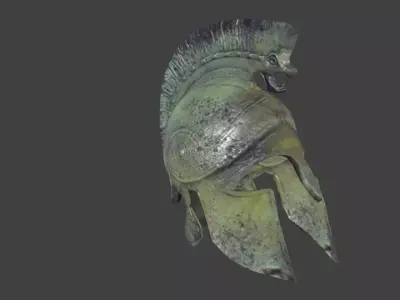 Greek Helmet 3D model
