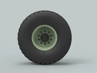 Offroad truck wheel 2 3D model