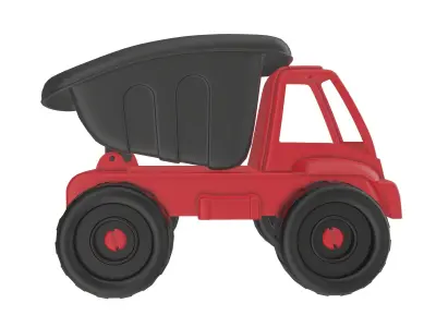 Toy dump truck 3D model purchase