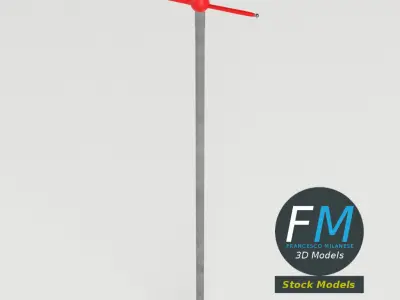 Bullfighter sword 3D model