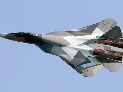 Sukhoi T-50 3D model