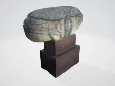 monument9 statue of beetle 3D model