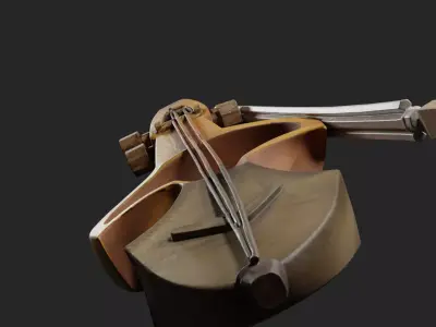 Sarangi- Musical Instrument Free 3D print model