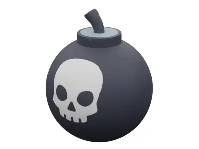 Bomb 3D Model 3D model buy