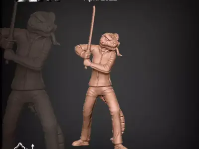 Black Mamba Assasin 3D print model