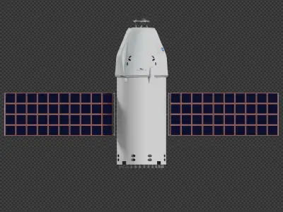 ISS Deorbit Vehicle 3D model