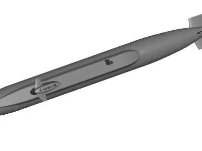 Submarine 3D model