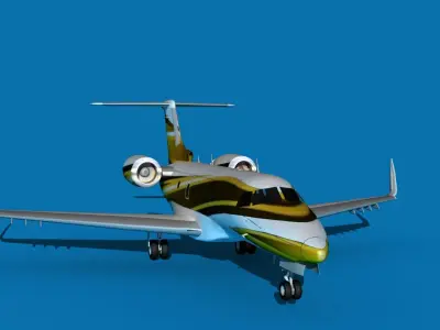 Embraer Praetor 500 V07 3D model