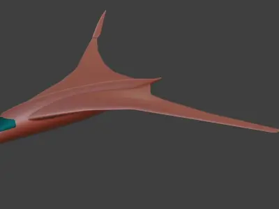 BWB EVO T 3D model