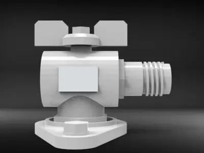 Valve 3  3D print model