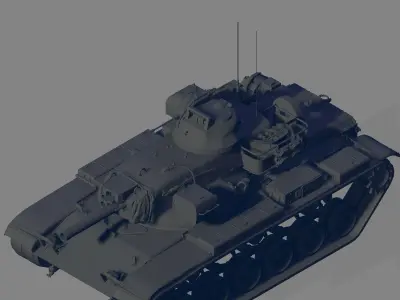 M60A2 3D model