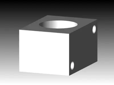 Laser cutter prototype 4 Free 3D model