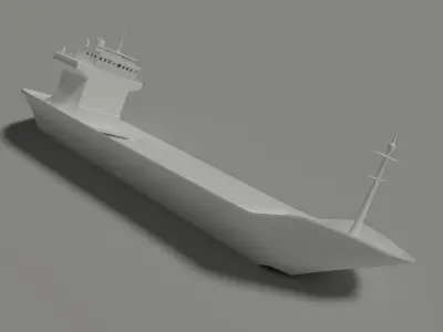 Tanker Wreck 3D model