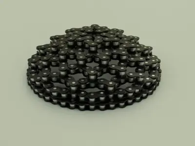 Industrial chain bowl 3D model