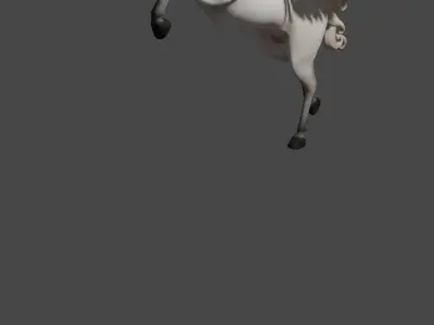 Beautifull Unicorn 3D model