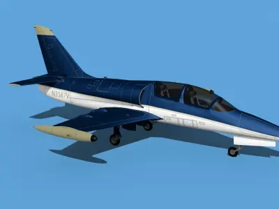 Aero Vodochody L-39C Albatross V06 3D model