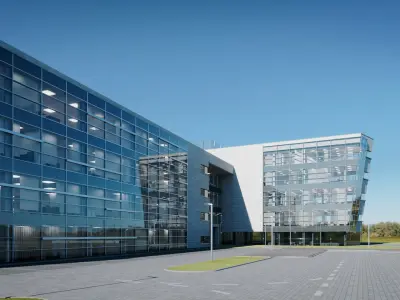 Office Building 3D model 531