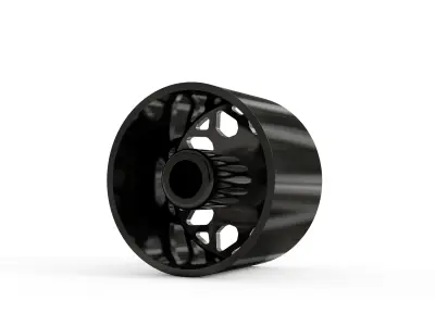 FRONT KG1 KD006-B-1 DUALLY WHEEL 3D MODEL 3D model