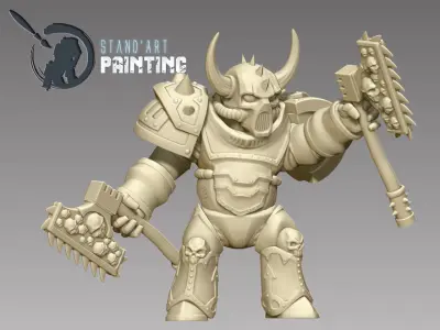 Angry Space Dwarves 3D model