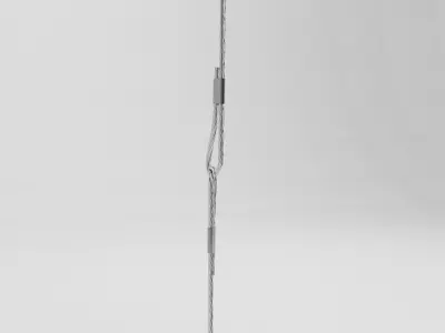 Sample ropes 3d models set 3D model