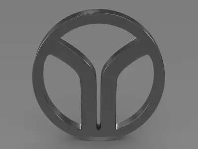 Yugo Logo 3D model