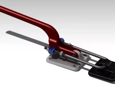 Latch clamp Free 3D model