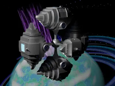 Creuss War Sun 3D model