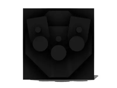 Inserto de Tomada Weidmuller IE FCI PWB CH Socket Insert 3D model
