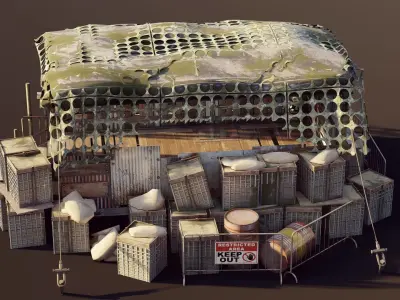 Heavy Bunker 3D model