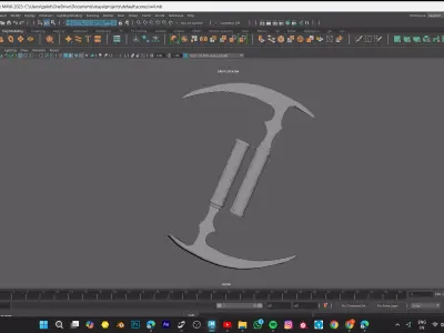KAMA SWORD  Low-poly 3D model
