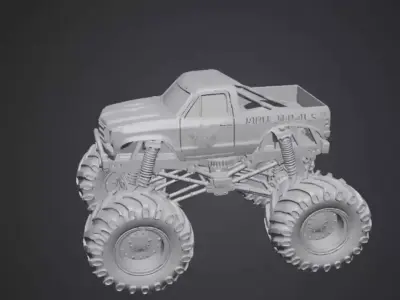 Monster truck  3D print model