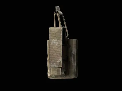 Condor Single M4 Kangaroo Mag Pouch Gen 2 Low-poly 3D model