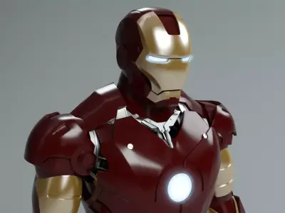 Iron Man mark 3 3D model
